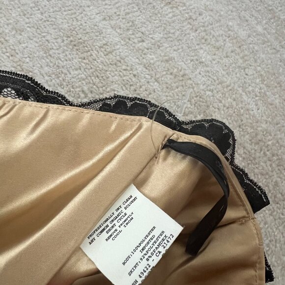 Vintage Jessica McClintock For Gunne Sax Bubble Hem Prom Dress Mini Dress 5 - Picture 9 of 9